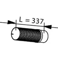 DINEX 48117 Voorpijp