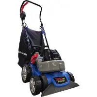 Borg CXD1800 Bladzuiger 3 in 1 - Bladblazer op wielen - Bladverzamelaar - Incl. Verhakselfunctie - 1800 Watt - 270 km/h