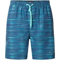 Jan Vanderstorm herren Zwemshort - 18 - donkerblauw - Plus Size