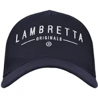 Lambretta Unisex Volwassen Originals Baseballcap (Marineblauw)