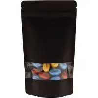 Rotim 100x Stazakken met Venster Zwart 13x22,5cm