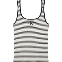 Calvin Klein Jeans Top zwart / wit