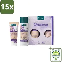 Kneipp 15 x – Relaxing Moments – Geschenkset – Lavendel – Douchegel & Bodylotion - Grootverpakking - Ontspanning - Lavendel - Douchegel - Bodylotion - Cadeau