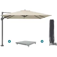 Platinum Challenger Premium T2 3x3 m - Champagne met voet en hoes