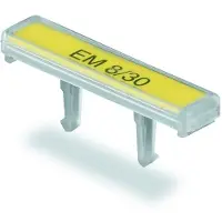 Weidmuller EM 8/30 verbindingsmarkeringen, 30x8mm, polypropyleen, artikelnummer 1806120000