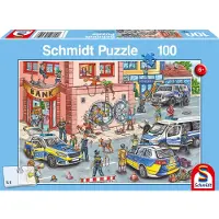 Schmidt Puzzelspel voor kinderen - - POLIZEIEINSATZ - 100 stukken - Binnen - Gemengd