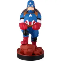 Exquisite Gaming Cable Guy - Captain America telefoonhouder - game controller stand met usb oplaadkabel 8 inch