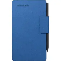 ReMarkable Paper Pro Move Mosaic Weave Book Folio Bleu