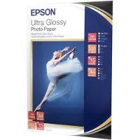 Epson Fotopapier S041927 Ultra Glossy Photo Paper A4 (15 vel)