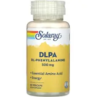 Solaray Dlpa Dl-fenylalanine 500mg 60 Eenheden