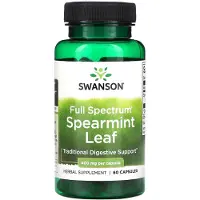 Swanson Health - Volledig Spectrum Pepermuntblad, 400 mg - 60 capsules