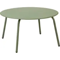 Gardalux Bijzettafel tuin | | Rond (Ø 70 x 40 cm, Groen)