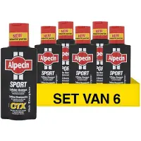 Alpecin Sport Cafeine Ctx Shampoo Tray 6 X 250 Ml