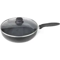 Brabantia Hapjespan met glazen deksel 28 cm