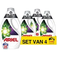 Ariel Vloeibaar Wasmiddel +Black Protection - 4 x 35 Wasbeurten
