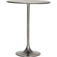 House Doctor Pan cafe tafel geborsteld zilver