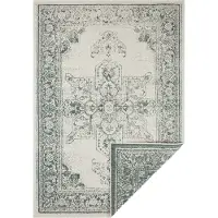 NORTHRUGS Dubbelzijdig Buitenkleed Borbon - Groen 200 x 290 cm