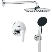 GROHE Start Edge - Inbouw doucheset, diameter 25 cm, 2 jets, chroom 25293000