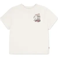 Levi's T-shirt ecru Meisjes Katoen Ronde hals Backprint - maat 158
