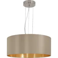 Eglo Hanglamp Maserlo Beige/Goud