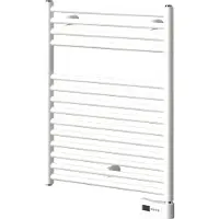Plieger Vulcano-EL/Fischio Designradiator – Handdoekradiator – 68.8 cm x 55 cm - 300 Watt – Wit
