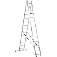 Altrex All Round AR 2065 Reformladder - Aluminium - 2 X 14 Sporten - 7,3m