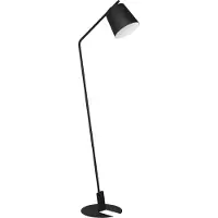 Eglo Zwarte Staande Lamp Oneda
