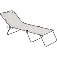 Lafuma Siesta -Stretcher - Ligbed - Inklapbaar - Verstelbaar - Seigle II