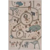 Home Collection Vloerkleed Kids Animal Park 120 x 170 cm