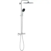 GROHE Vitalio Comfort - Doucheset met thermostaat, diameter 25 cm, chroom 26697001