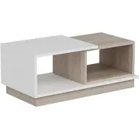 Skye Decor Salontafel Woody Fashion | 90 x 45 x 36 cm | Oak White-design