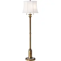 FEISS Staande LED Lamp Stateroom | 2X E27 Max 60W | Bali Brass