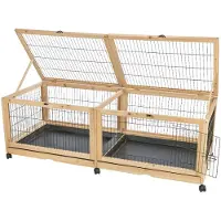Trixie indoor verblijf voor cavia's en konijnen - 150x50x60 cm