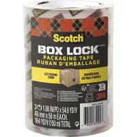 Scotch Verpakkingstape Transparant 106 mm (B) x 50 m (L) PP (Polypropeen) 3 Stuks
