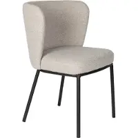 White Label Eetkamerstoel Guus Beige