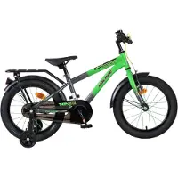 Volare Thombike Kinderfiets - Jongens - 16 inch - Groen Grijs