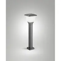 FABAS LUCE Tuinpadverlichting Lena, dimbaar, zwart, Aluminium, Modern, Tuinpad verlichting
