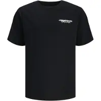 JJ REBEL JUNIOR T-shirt zwart Jongens Katoen Ronde hals Tekst - maat 140