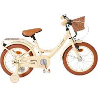 Volare Ashley Kinderfiets - Meisjes - 16 inch - Creme