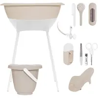 Luma Bad & Verzorgingsset Almond/White