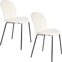Zuiver Stoel Bonnet Stoel Off-White