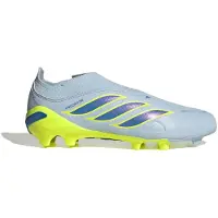 Adidas Predator League Veterloze Gras Voetbalschoenen (FG) Kids Lichtblauw Blauw Geel
