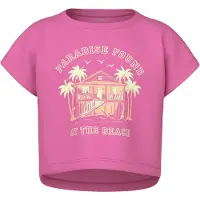 Name it KIDS T-shirt roze Meisjes Katoen Ronde hals Printopdruk - maat 116