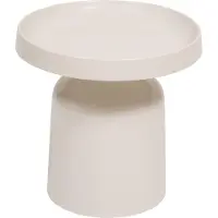 Atmosphera Créateur d'intérieur® Abadi Bijzettafel - Ø43xH42cm - Beige