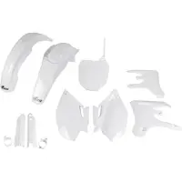Ufo Yamaha Yzf 250/450 2003-2004 Yakit304f-046 Fork Protectors & Plastic Set