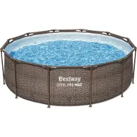 Bestway Steel Pro Max Zwembadframe Bruin ø366cm