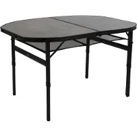Bo Camp - Industrial - Tafel - Northgate - Ovaal - Koffermodel - 120x80 cm