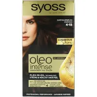 Syoss Color Oleo Intense 4-15 kastanjebruin haarverf