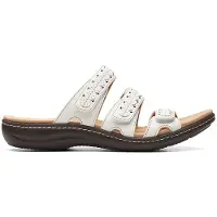 Clarks Dames Laurieann Cove D-Fit Sandalen Wit