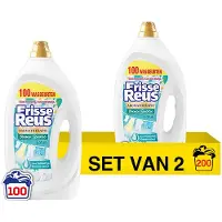 Frisse Reus - Wasmiddel Frisse Reus Gel Lotus 100 Wasbeurten - 2 x 4,5 liter - Voordeelverpakking